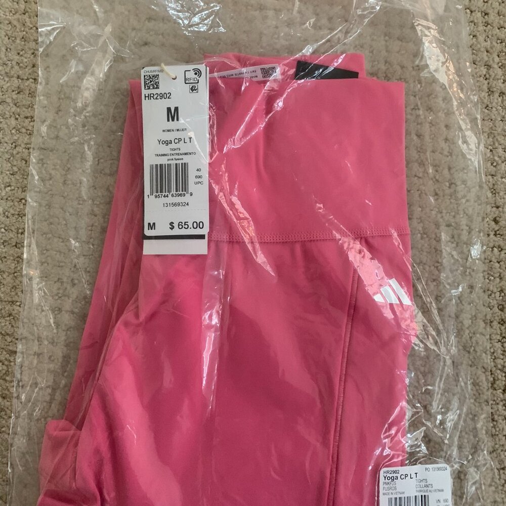 Adidas Collective Power Yoga Leggings HR2902 Women MEDIUM – NEW - Picture 4 of 4